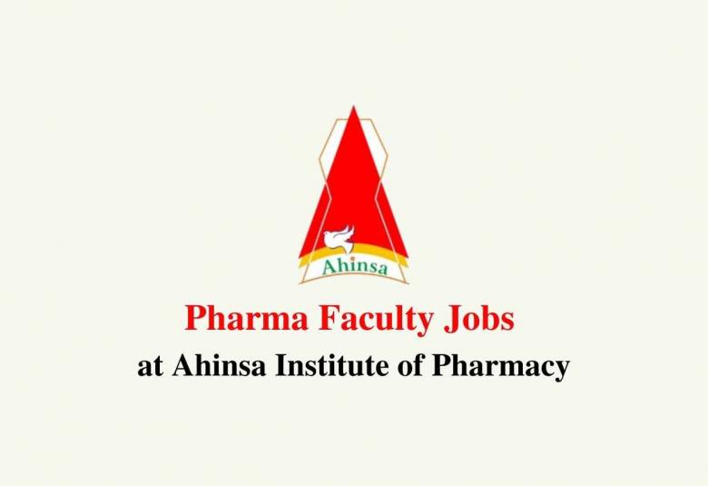 Pharma Faculty Jobs at Ahinsa Institute of Pharmacy