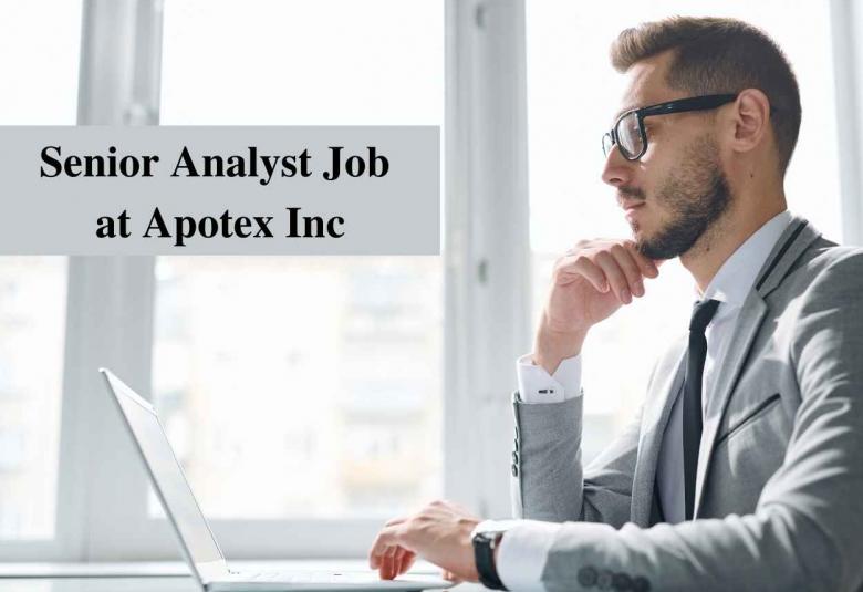 Senior Analyst Job at Apotex Inc