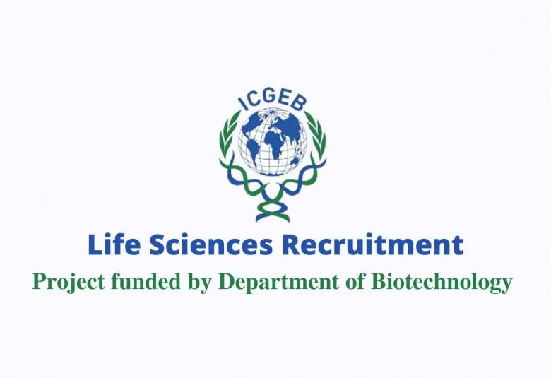 Life Sciences recruitment at at International Centre for Genetic Engineering and Biotechnology