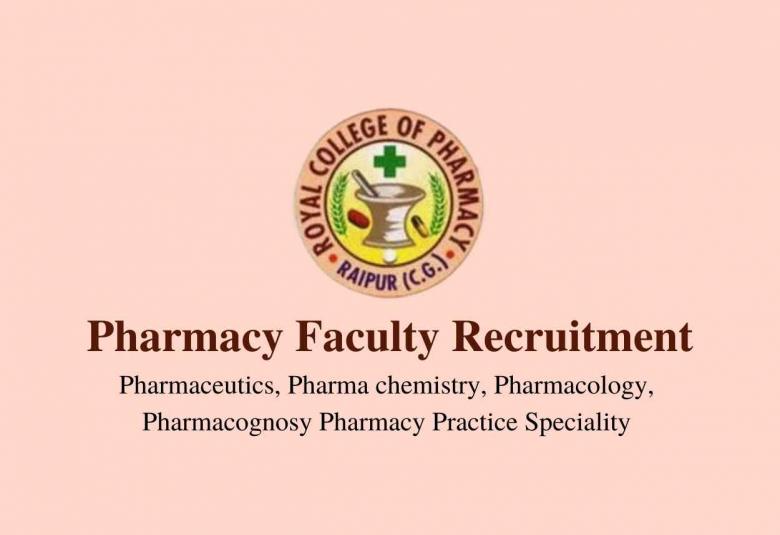 Pharmacy Faculty Recruitment at Royal College of Pharmacy 