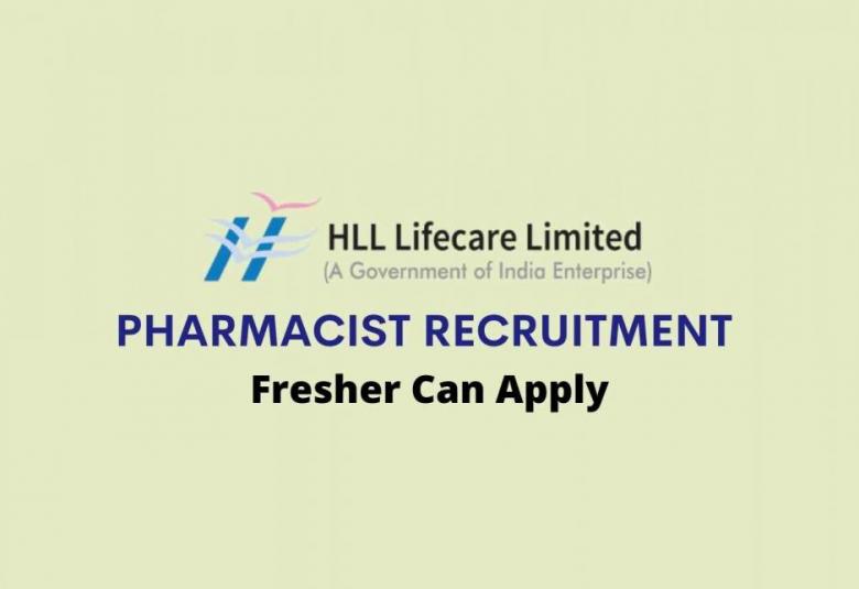 Walk in interview for Pharmacist at HLL Lifecare Limited