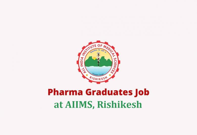 Job for Pharma Graduates at AIIMS