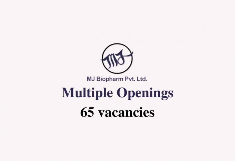 Multiple Openings at MJ Biopharm