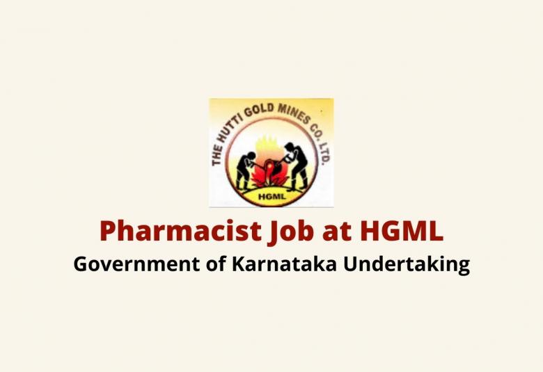 Job for Pharmacist at HGML