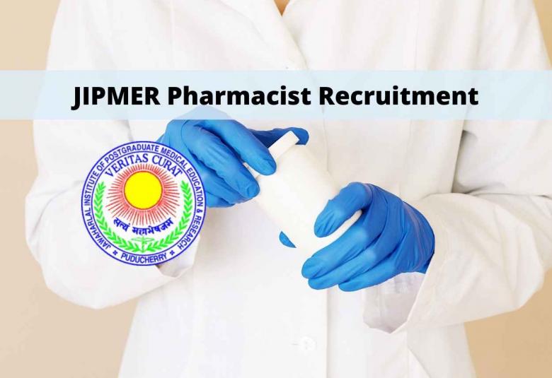Vacancy for Pharmacist at JIPMER