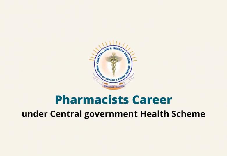 Job for Pharmacists under Central government Health Scheme