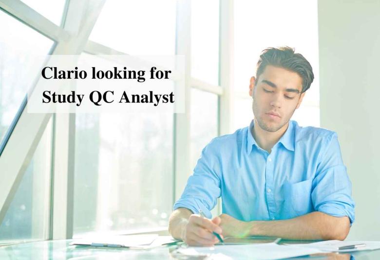Clario looking for Study QC Analyst