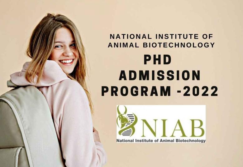 PhD Admission Program DBT - National Institute of Animal Biotechnology RSP-II