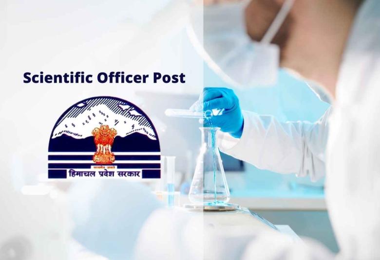 Apply Online for Scientific Officer in State Forensic Science Laboratory