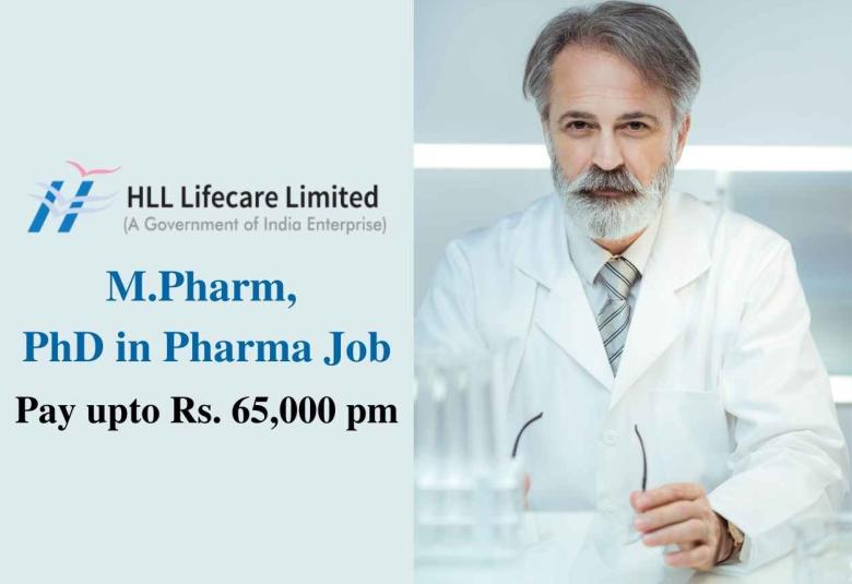 Hiring Scientist at HLL Lifecare Limited