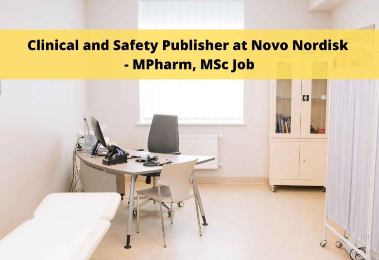 Work as Clinical and Safety Publisher at Novo Nordisk