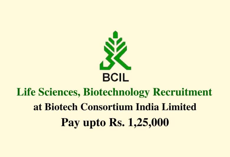 BCIL Life Sciences, Biotechnology Recruitment