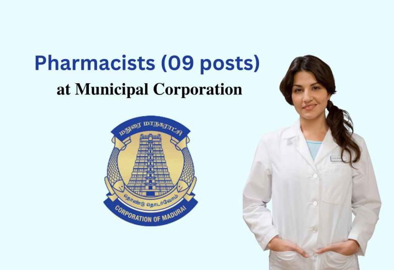 Recruitment for Pharmacists at Municipal Corporation