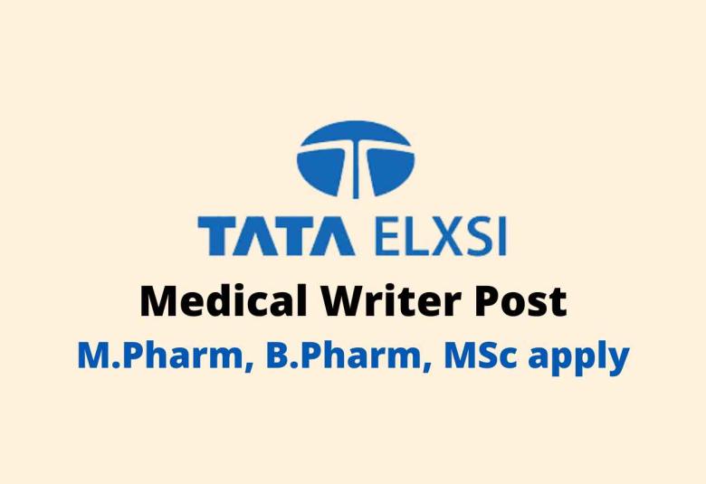 Tata Elxsi looking for Medical Writer