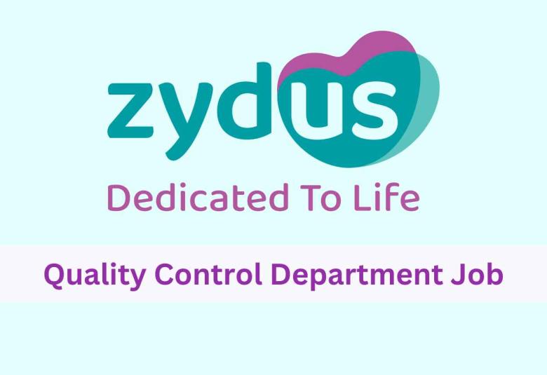 Walk in for B.Pharm, MSc in Quality Control Dept at Zydus Lifesciences