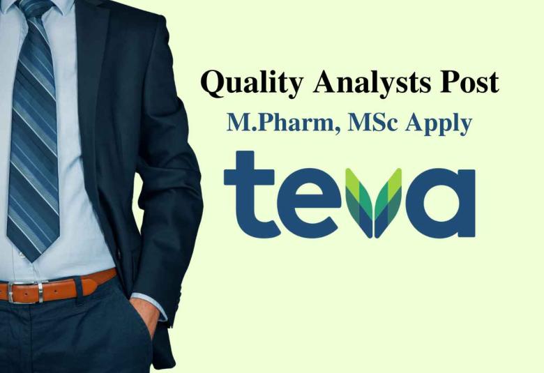 Work as Quality Analysts at Teva