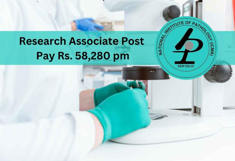Job for Research Associate at National Institute of Pathology