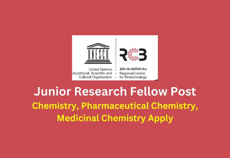 Vacancy for JRF at Regional Centre for Biotechnology