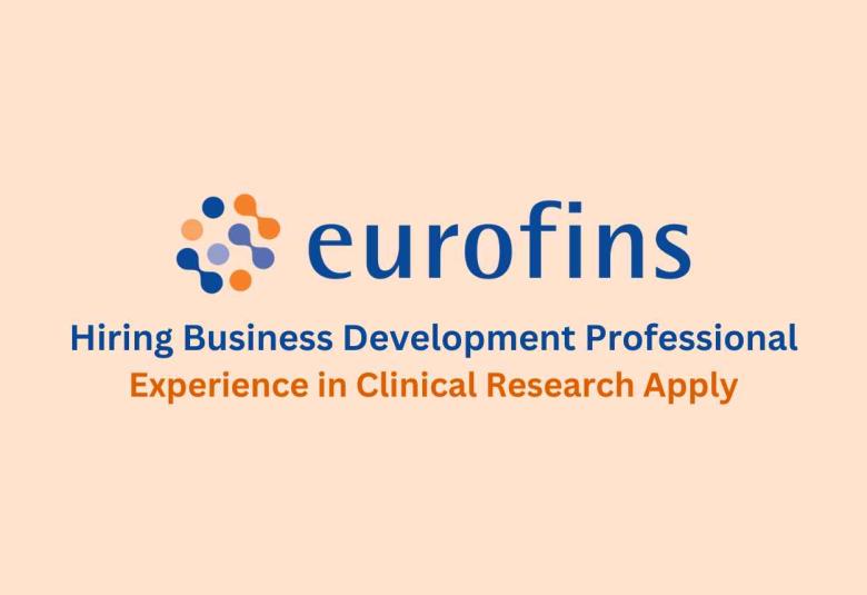 Hiring for Business Development Professional at Eurofins Scientific