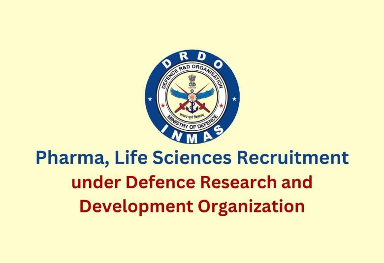 Pharma, Life Sciences Recruitment at INMAS