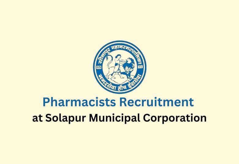 Job for Pharmacists at Solapur Municipal Corporation