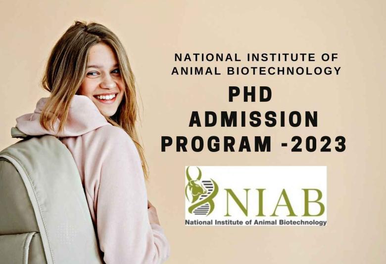 NIAB PhD Admission Program RSP-I 2023