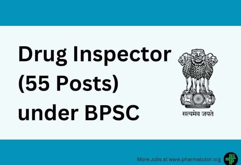 Openings for Drug Inspector in Public Service Commission