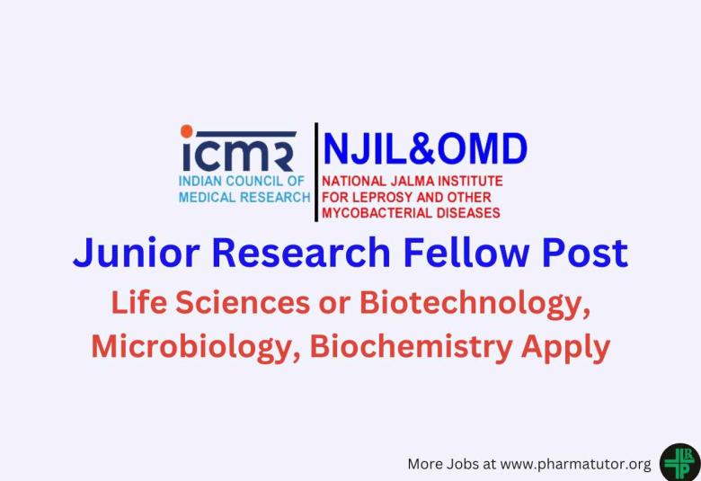 Applications invited for Junior Research Fellow at NJIL&OMD