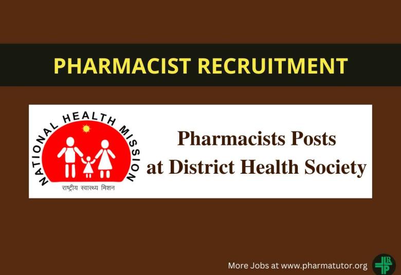 Apply Online for Pharmacists at District Health Society