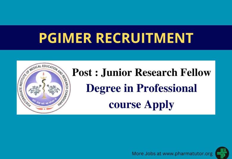 Vacancy for Junior Research Fellow at PGIMER