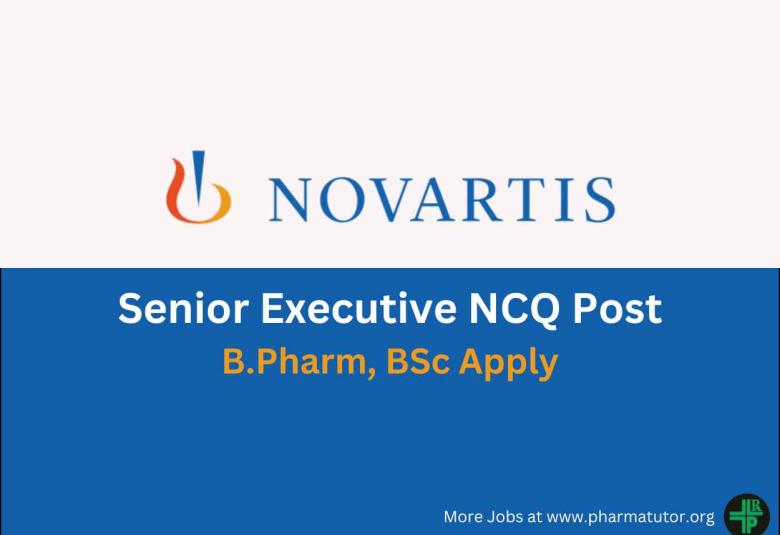 Novartis looking for Senior Executive NCQ