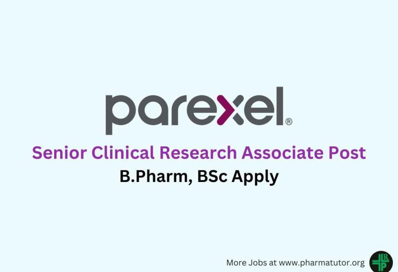 PAREXEL looking for Senior Clinical Research Associate