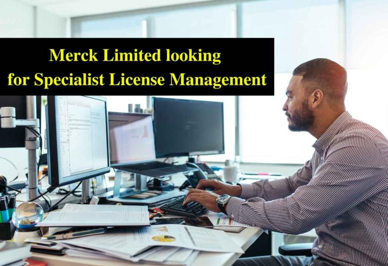 Work as Specialist License Management at Merck Limited