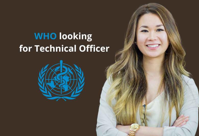 Work as Technical Officer at WHO India