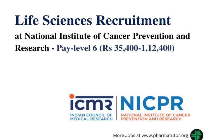 Life Sciences Recruitment at NICPR