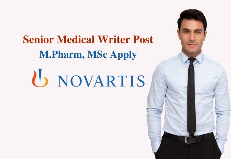 Novartis looking for Senior Medical Writer