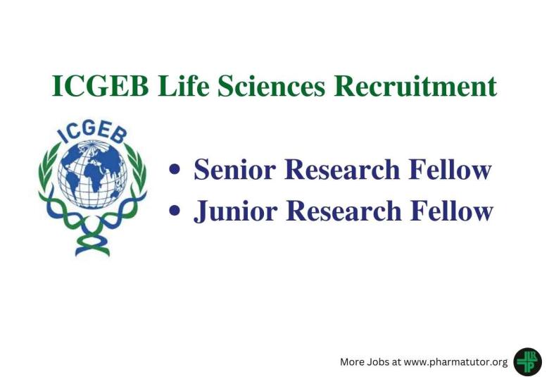 ICGEB Life Sciences Recruitment