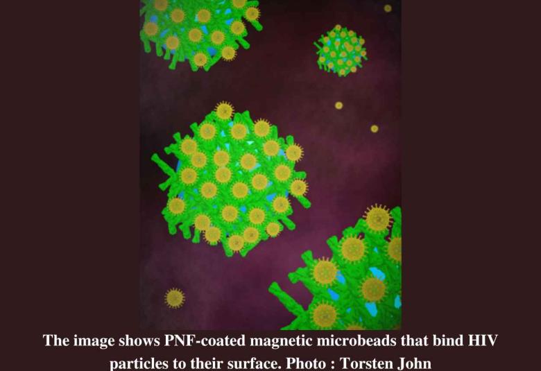 New method developed to isolate HIV particles