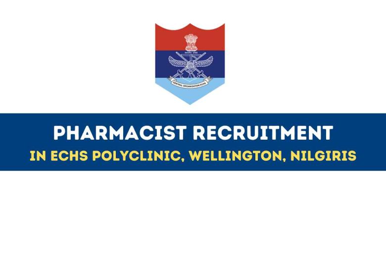 Job for Pharmacist in ECHS Polyclinic