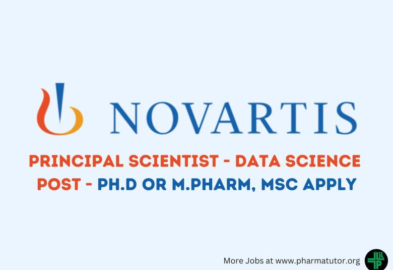 Novartis looking for Principal Scientist