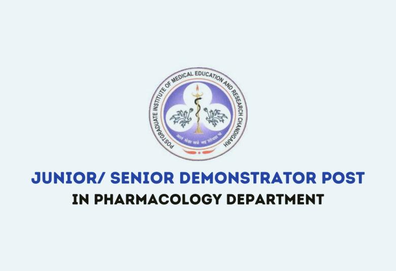 Work as Junior / Senior Demonstrator at PGIMER