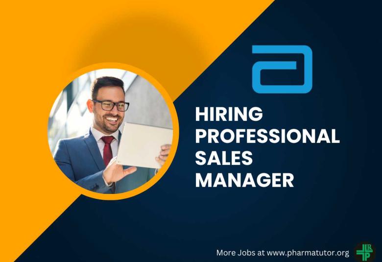 Abbott Hiring Professional Sales Manager