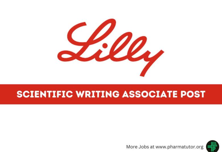Lilly looking for Scientific Writing Associate