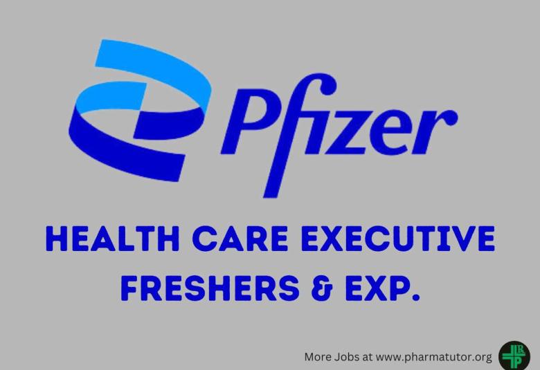 Pharma sales recruitment at Pfizer - freshers and experienced may apply