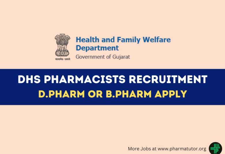 Vacancy for Pharmacist at District Health Society Botad