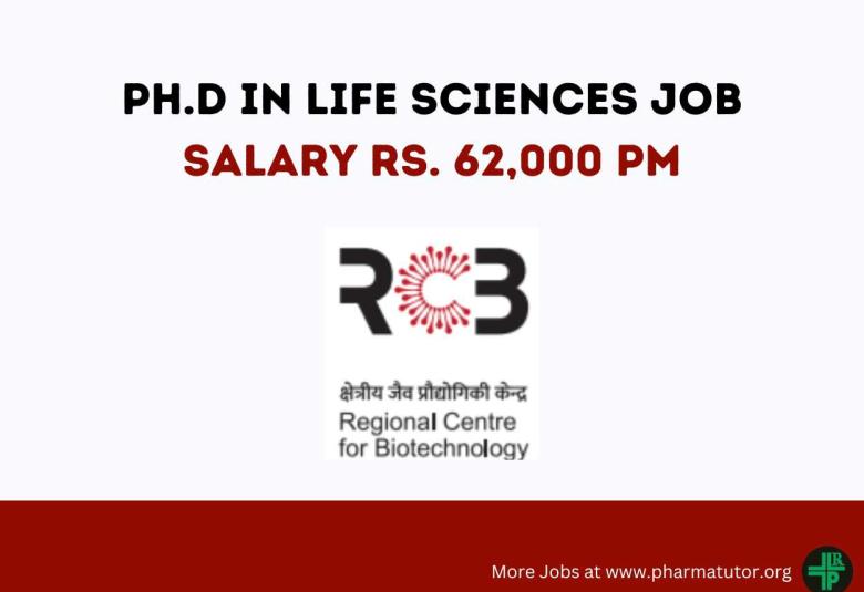 Interview for Ph.D in Life Sciences at Regional Centre for Biotechnology