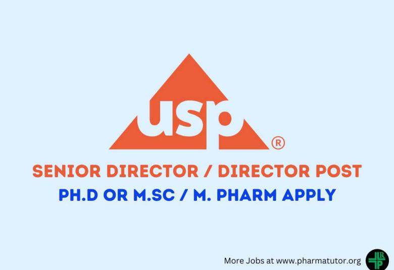 U.S. Pharmacopeial Convention looking for Senior Director / Director