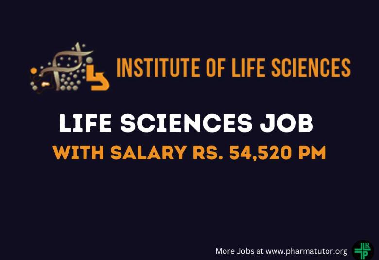 Institute of Life Sciences looking for Research Associate