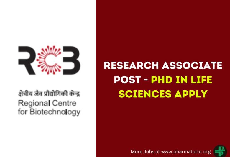 Interview for Research Associate at Regional Centre for Biotechnology