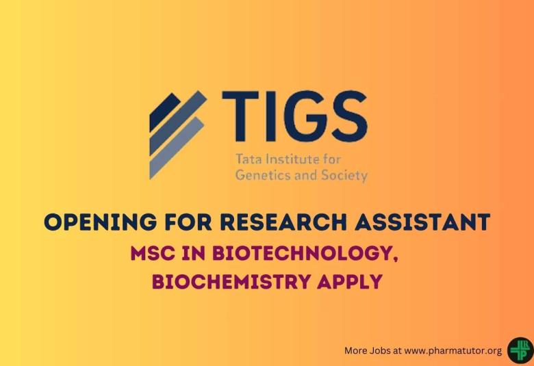 Opening for Research Assistant at TIGS